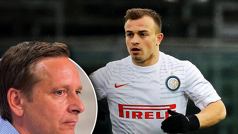Xherdan Shaqiri bald im Schalke-Trikot? Manager Horst Heldt denkt zumindest drüber nach. Xherdan Shaqiri bald im Schalke-Trikot? Manager Horst Heldt denkt zumindest drüber nach.