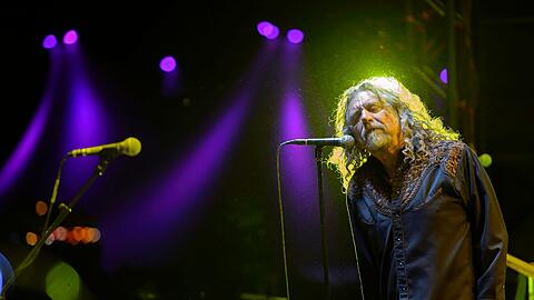 Sänger Robert Plant.