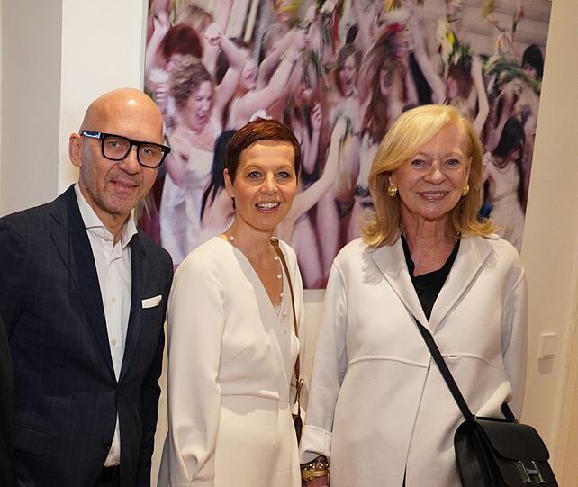 Klaus Dittrich (GF Messe München), Margit Dittrich (Frauen-Verbinden) und Corry Müller-Vivil (Vivil)