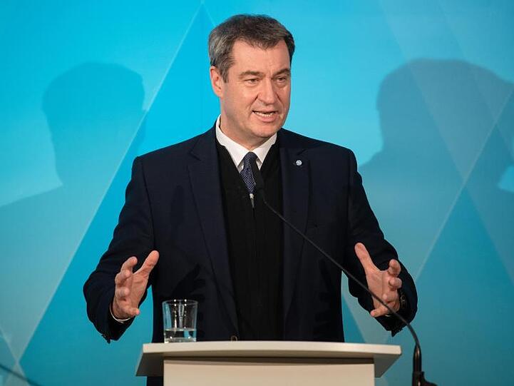 Der bayerische Ministerpräsident Markus Söder (CSU). Foto: Nicolas Armer/dpa