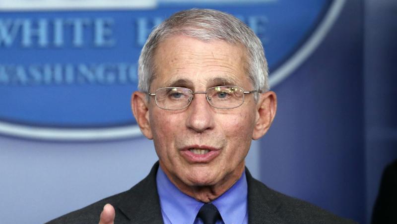 Anthony Fauci, Direktor des Nationalen Instituts für Infektionskrankheiten, spricht im Weißen Haus. Anthony Fauci, Direktor des Nationalen Instituts für Infektionskrankheiten, spricht im Weißen Haus.