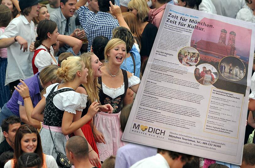 Natürlich kann man auch während der Wiesn noch Zeit außerhalb des Bierzelts verbringen. Aber ist es in der Zeit wirklich nötig, noch zusätzlich Touristen anzuwerben?