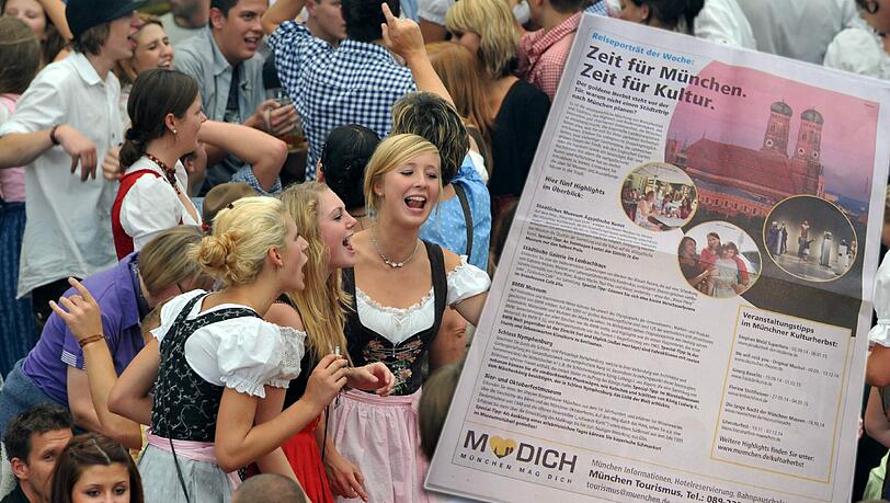 Natürlich kann man auch während der Wiesn noch Zeit außerhalb des Bierzelts verbringen. Aber ist es in der Zeit wirklich nötig, noch zusätzlich Touristen anzuwerben?