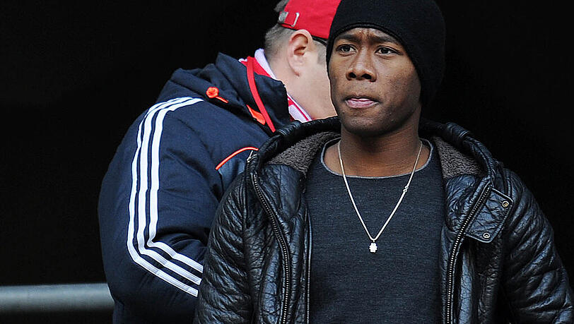 David Alaba zog sich gegen den AS Rom einen Innebandriss im linken Knie zu. David Alaba zog sich gegen den AS Rom einen Innebandriss im linken Knie zu.