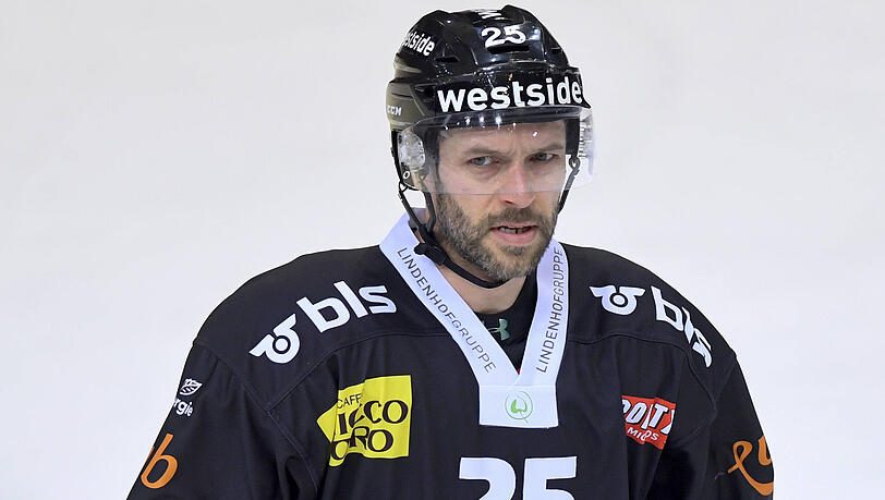 Neu in München: Der Kanadier Andrew Ebbett im Trikot des SC Bern.