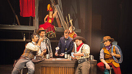 Die Show "Saloon" ist noch drei Wochen auf Tollwood zu sehen.
