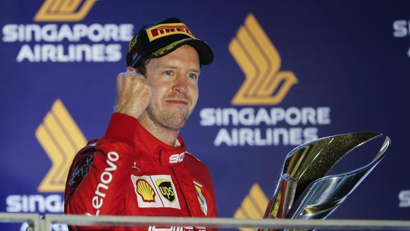 Nach 392 Tagen konnte Sebastian Vettel mal wieder ein Formel-1-Rennen für sich entscheiden.