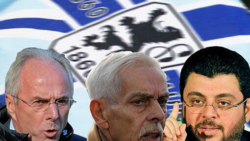 Sven-Göran Eriksson, Löwen-Präsident Dieter Schneider und Investon Hasan Ismaik: Kommt es beim Spiel gegen Paderborn zum großen Showdown gbeim TSV 1860? Sven-Göran Eriksson, Löwen-Präsident Dieter Schneider und Investon Hasan Ismaik: Kommt es beim Spiel gegen Paderborn zum großen Showdown gbeim TSV 1860?