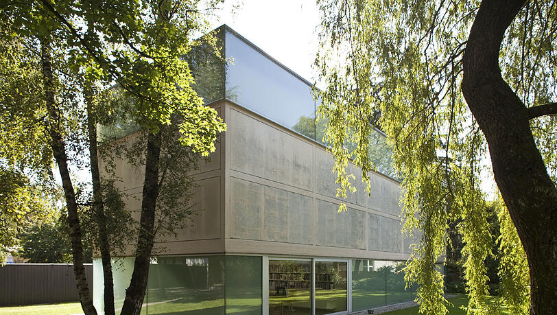 Das Gebäude der Sammlung Goetz in Oberföhring Das Gebäude der Sammlung Goetz in Oberföhring