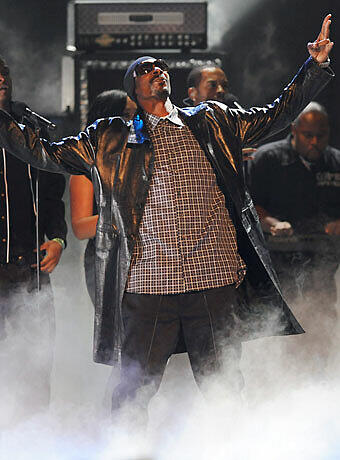Dazu gab es Auftritte von Snoop Dogg...