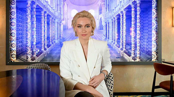 Model und Söder-Tochter Gloria-Sophie Burkandt: Die blonden Zeiten sind vorbei.