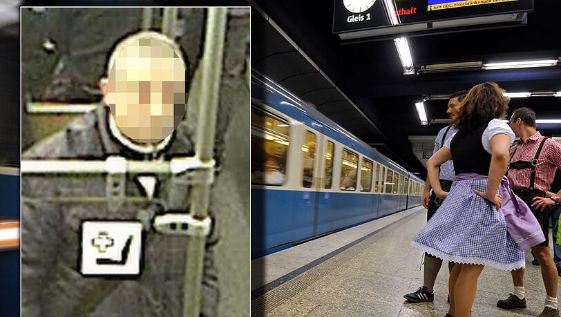 Die Polizei sucht den Mann, der zwei Kindern ein Pornovideo in der U-Bahn vorgespielt hat. Die Polizei sucht den Mann, der zwei Kindern ein Pornovideo in der U-Bahn vorgespielt hat.