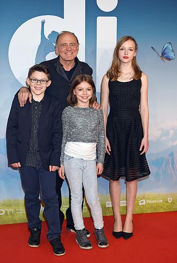 Quirin Agrippi, Bruno Ganz, Anuk Steffen und Isabelle Ottmann (Klara)
