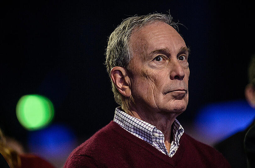 Platz 8: Der ehemalige Bürgermeister von New York, Michael Bloomberg, hat 40 Milliarden Dollar zu bieten.