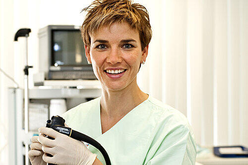 Oberärztin und Internistin Dr. Manuela Neubig (37).