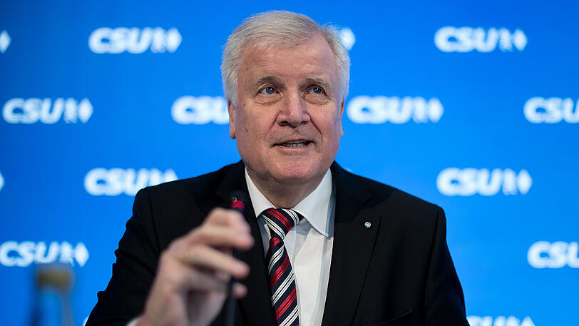 Bayerns Ministerpräsident Horst Seehofer am Montag bei der CSU-Vorstandssitzung in München.