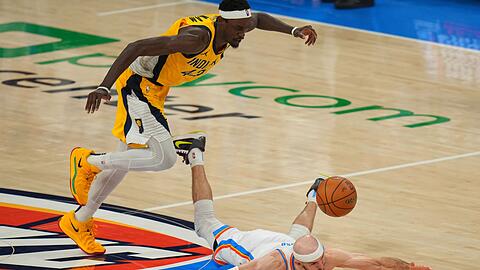 Pascal Siakam (links) und Alex Caruso sind die beiden einzigen Spieler, die schon mal NBA-Champion waren.