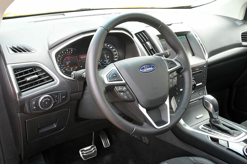 Der neue Ford Edge kann sich optisch und technisch gut in Szene setzen - generell und im Detail. Er startet im Juni in Deutschland.