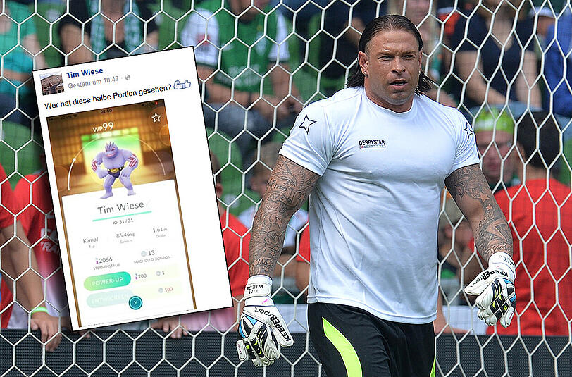 Tim Wiese sucht seinen Pokémon-Doppelgänger.