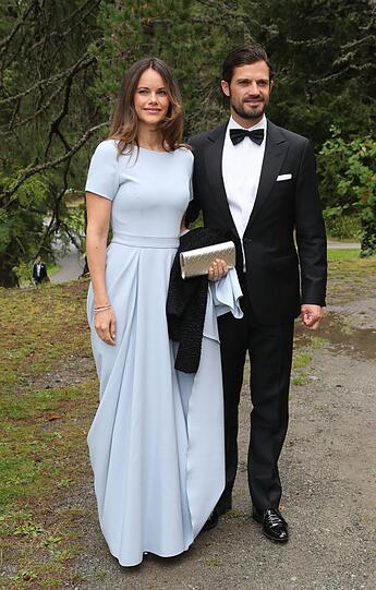 Prinz Carl Philip von Schweden und seine Frau Sofia