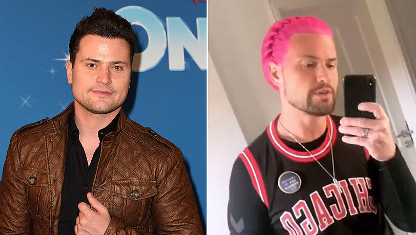 Aus Protest gegen Diskriminierung und Homophobie hat sich Ochsenknecht-Sohn Rocco Stark die Haare pink gefärbt.