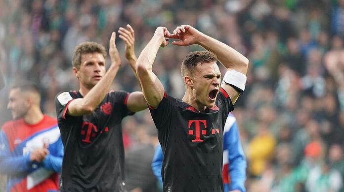 Immer Vollgas: Joshua Kimmich bringt viele Emotionen auf den Platz.