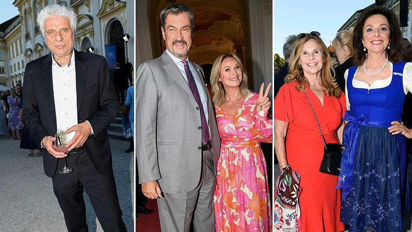Beim Sommerempfang im Schloss Schleißheim traf sich die Polit-Prominenz mit Persönlichkeiten aus Kultur und Unterhaltung...