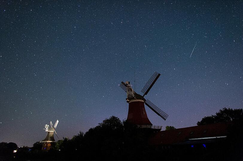 Sternschnuppen-Nacht über Deutschland: Die Bilder aus der Nacht von Mittwoch auf Donnerstag.