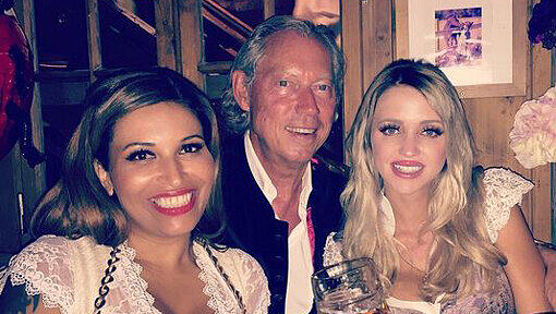 Cathy Lugner: Dieses Foto mit Patricia Blanco (l.) und Werner Mang postete Sie auf Instagram. Cathy Lugner: Dieses Foto mit Patricia Blanco (l.) und Werner Mang postete Sie auf Instagram.