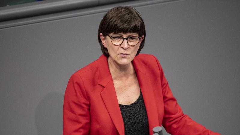 Saskia Esken, Bundesvorsitzende der SPD. Foto: Fabian Sommer/dpa/Archivbild Saskia Esken, Bundesvorsitzende der SPD. Foto: Fabian Sommer/dpa/Archivbild