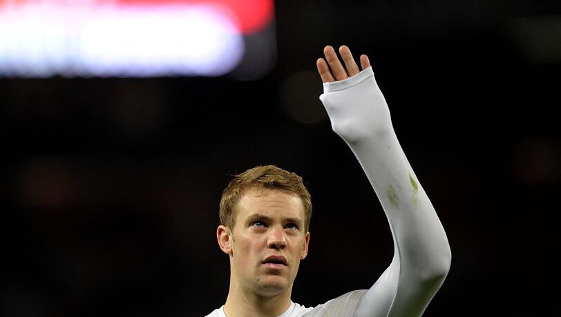 Willkommen in München: Nationalkeeper Manuel Neuer. Willkommen in München: Nationalkeeper Manuel Neuer.