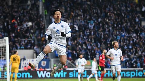 Schoss Magdeburg zum Sieg: Tatsuya Ito.