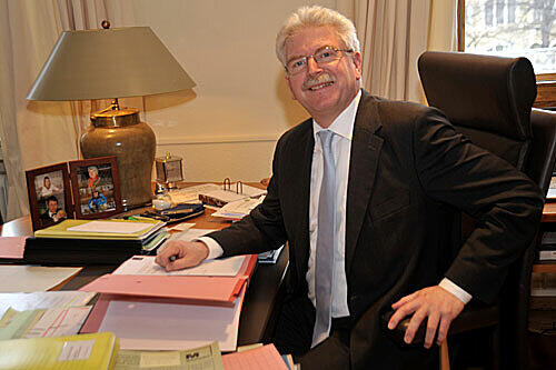 Wirtschaftsminister Martin Zeil (FDP)