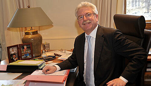 Wirtschaftsminister Martin Zeil (FDP) Wirtschaftsminister Martin Zeil (FDP)