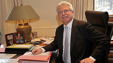 Wirtschaftsminister Martin Zeil (FDP)