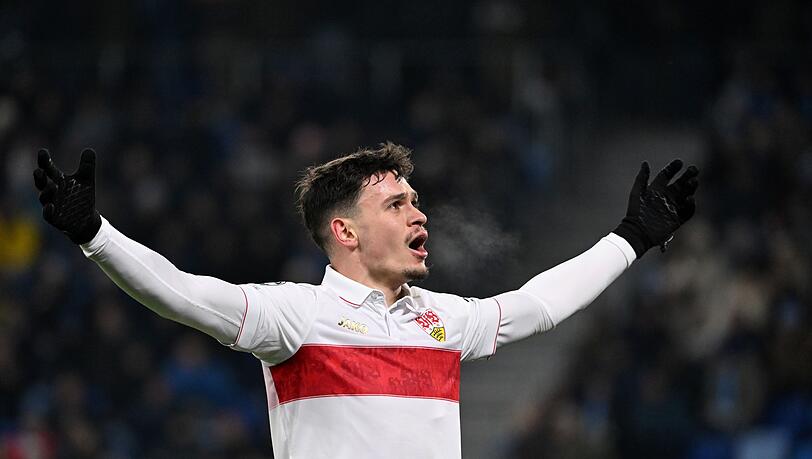 Fabian Rieder spielte in der vergangenen Saison auf Leihbasis beim VfB Stuttgart, nun wechselt er zum FC Augsburg. (Archivbild)