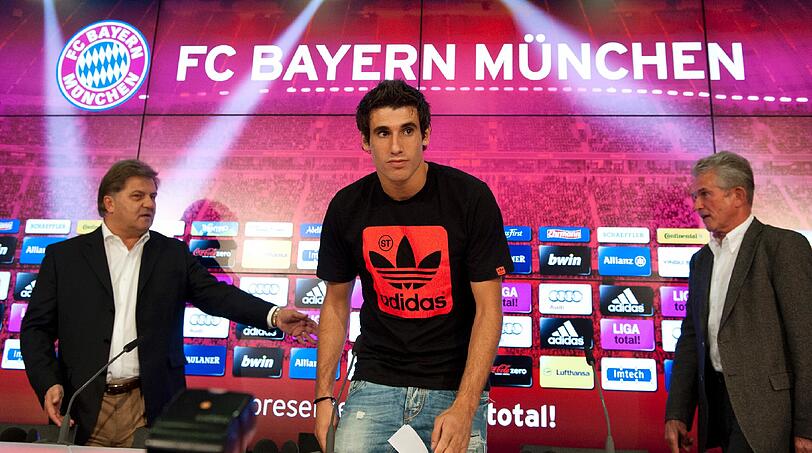 Am Donnerstag um 11.00 Uhr wurde Javier Martínez offiziell vorgestellt. Die Bilder von der Pressekonferenz in der Allianz Arena.