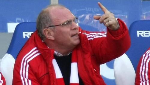 Bayern-Manager Uli Hoeneß wird sicher kein Sechzig-Fan mehr. Bayern-Manager Uli Hoeneß wird sicher kein Sechzig-Fan mehr.
