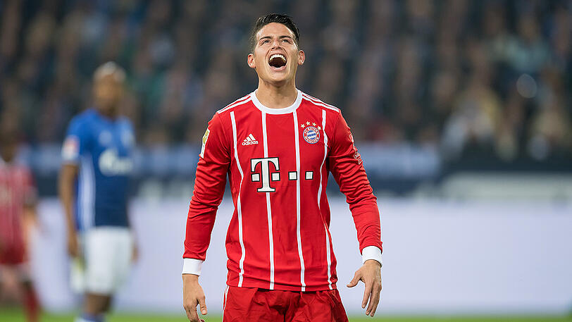 Sitzt gegen Wolfsburg zunächst auf der Bank: James.
