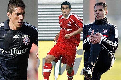 Jose Ernesto Sosa (Argentinien) oder Julio dos 
Santos (Paraguay) waren Flops, beim Brasilianer Breno warten die 
Münchner seit dessen Verpflichtung Ende 2007 für mehr als zehn 
Millionen Euro auf den Durchbruch.