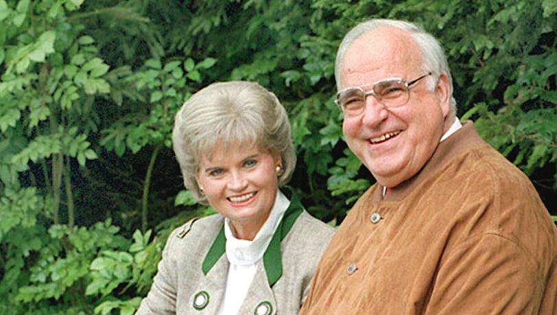 Urlaub in Österreich: Hannelore und Helmut Kohl Urlaub in Österreich: Hannelore und Helmut Kohl