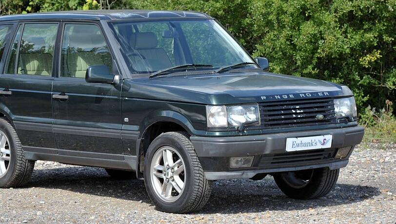 Ein ehemaliger Range Rover von Queen Elizabeth II.