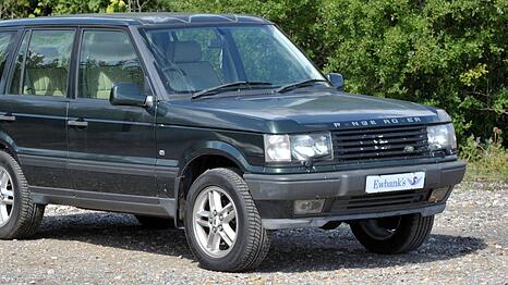 Ein ehemaliger Range Rover von Queen Elizabeth II.