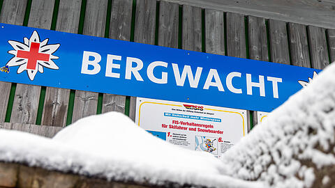 Weil eine Familie festsa&szlig; kam es zu einem Einsatz der Bergwacht (Symbolbild).