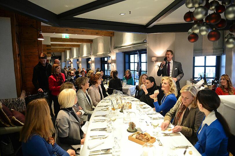 Die Ladies beim Lunch