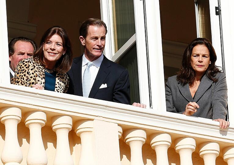 Princess Caroline, Christopher Levine und Princess Stephanie