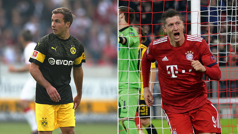 Mario Götze (26) - Robert Lewandowski (30): Fuss: "Die Qualität von Lewandowski zeigt sich im Moment in der Tatsache, dass er eine hervorragende Torquote und viele Assists hat, trotz weniger Ballaktionen als in den Vorjahren. Wenn es den Bayern gelingt, ihn vollständig ans Netz anzuschließen, profitieren er und die Münchner gleichermaßen. Da Alcacer noch nicht die körperliche Stabilität für 90 Minuten hat, geht Favre wohl zunächst auf das Modell &sbquo;Falsche Neun&lsquo; mit Mario Götze. Der ist zwar wieder in einer Topverfassung, allerdings fehlt ihm die Abschlussstärke von Lewandowski." Endstand: 6:5