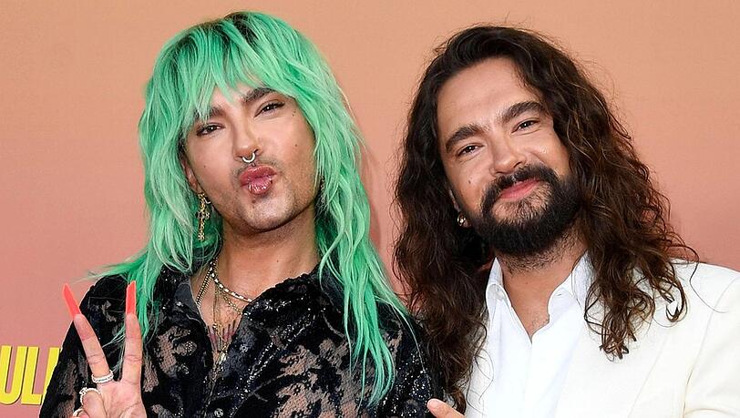 Bill und Tom Kaulitz amüsieren sich über den Neuerwerb des Tokio-Hotel-Sängers. Bill und Tom Kaulitz amüsieren sich über den Neuerwerb des Tokio-Hotel-Sängers.