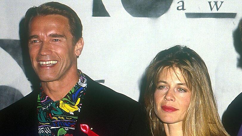 Arnold Schwarzenegger und Linda Hamilton im Jahr 1992