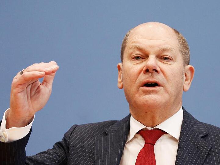 Favorisiert das Konzept des wertabhängigen Modells: Bundesfinanzminister Olaf Scholz.